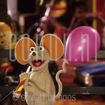 22-05-2000 Sesamstraat caracters at studio in Hilversum.

[keywords]Ieniemienie[/keywords]